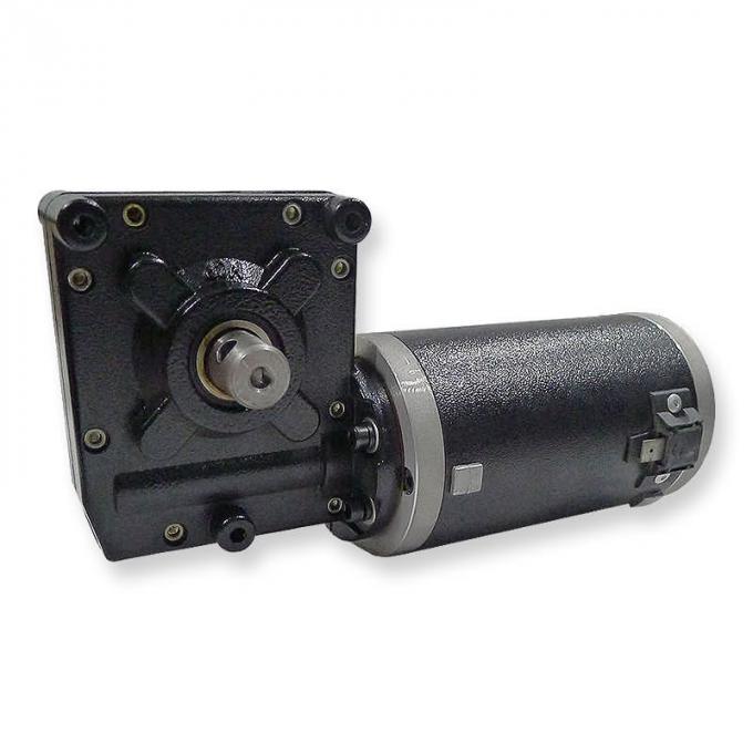 Die Casting Worm Gear Motor Mcp4 With Integral Removable Brush And Delrin / Bronze Worm Wheel Material